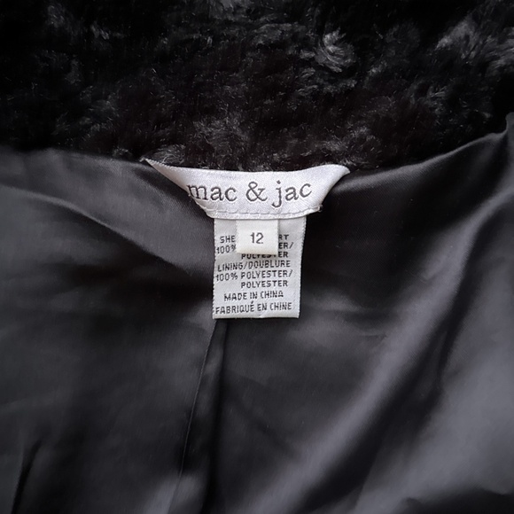 Quilted Mac & Jac faux fur jacket - Picture 2 of 3